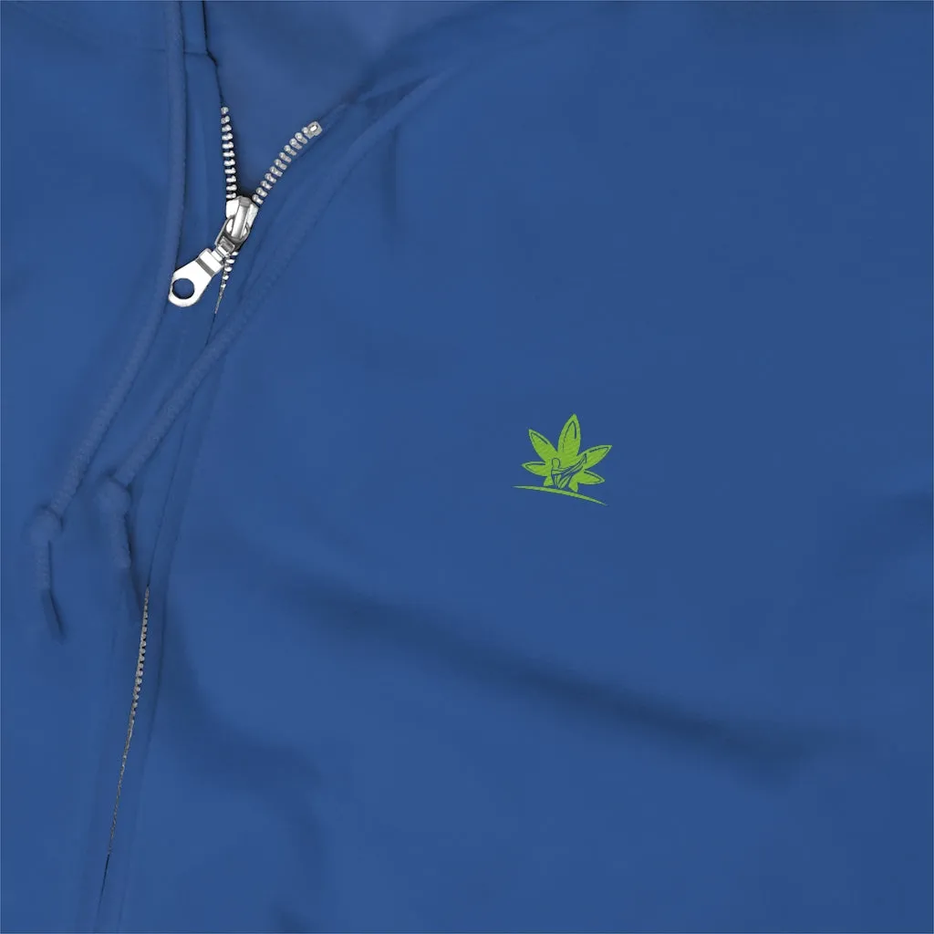Cannafit Unisex Zip Up Hoodie