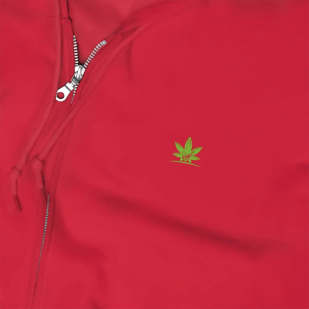 Cannafit Unisex Zip Up Hoodie