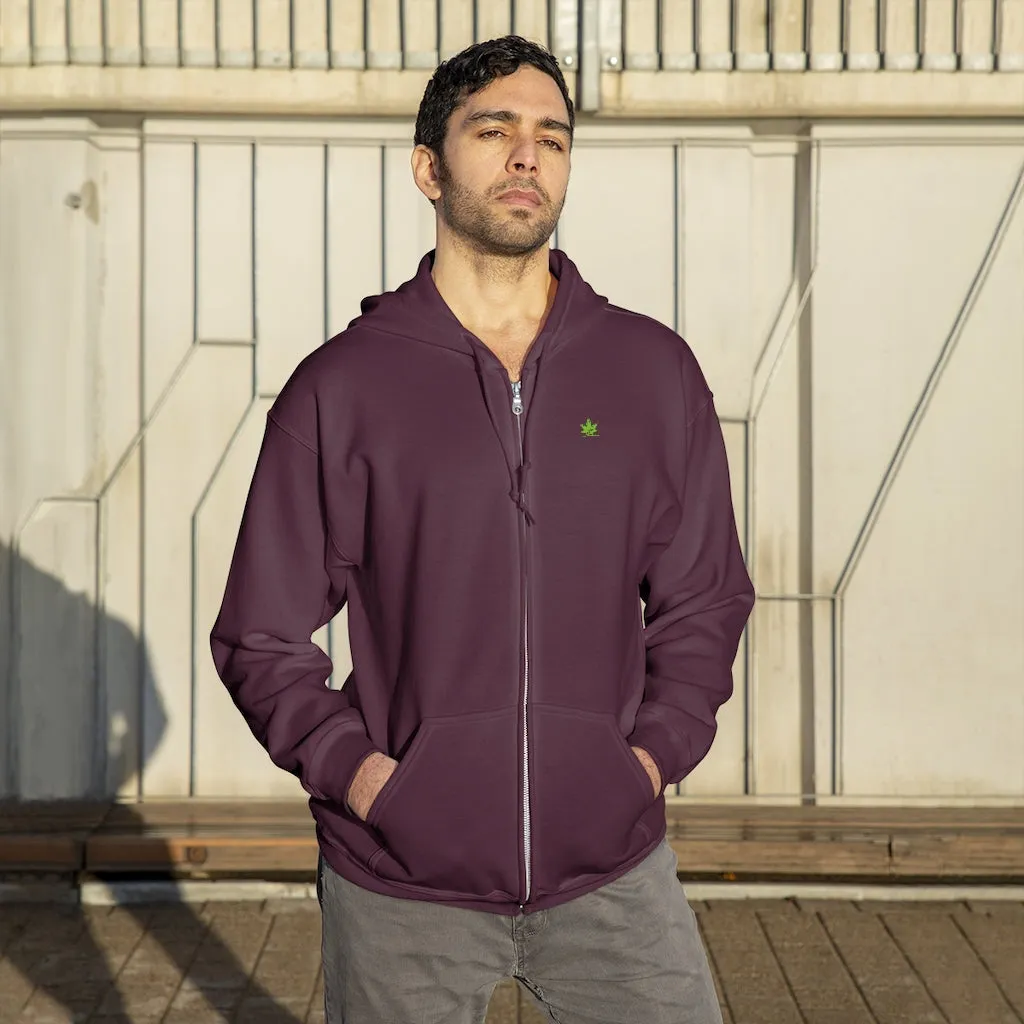 Cannafit Unisex Zip Up Hoodie