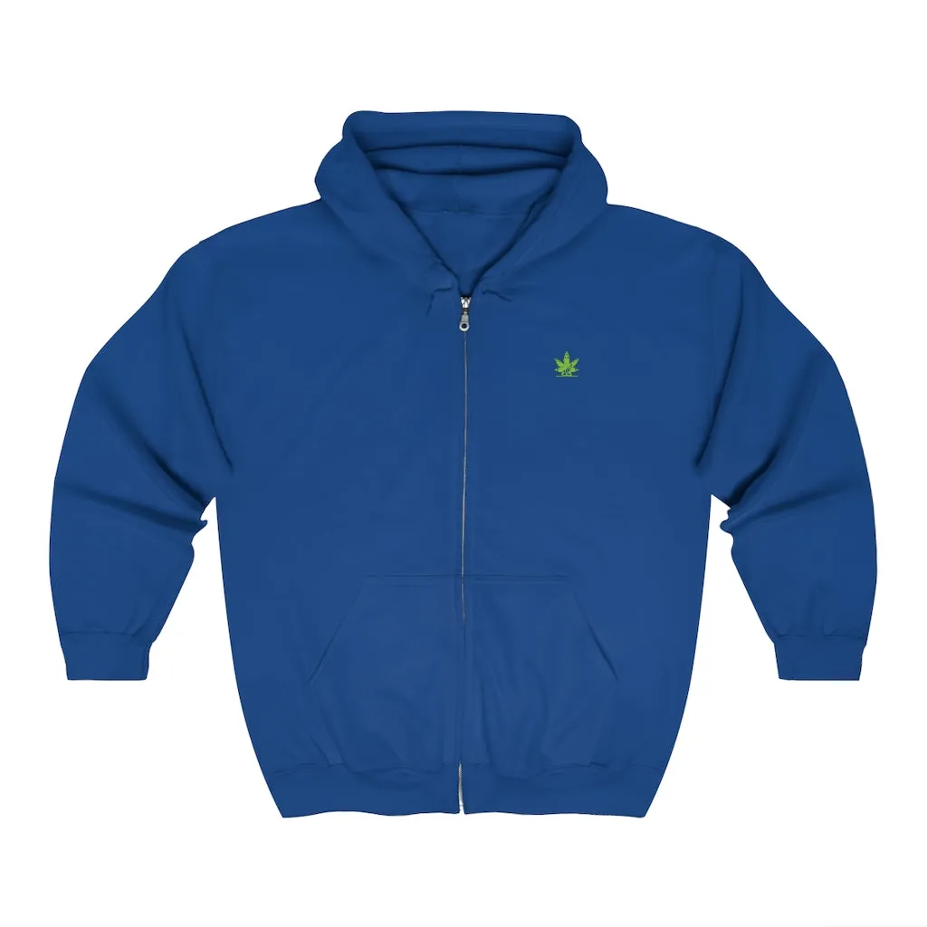 Cannafit Unisex Zip Up Hoodie