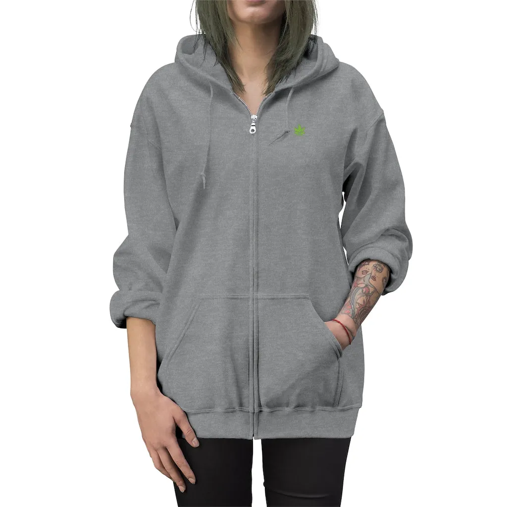 Cannafit Unisex Zip Up Hoodie