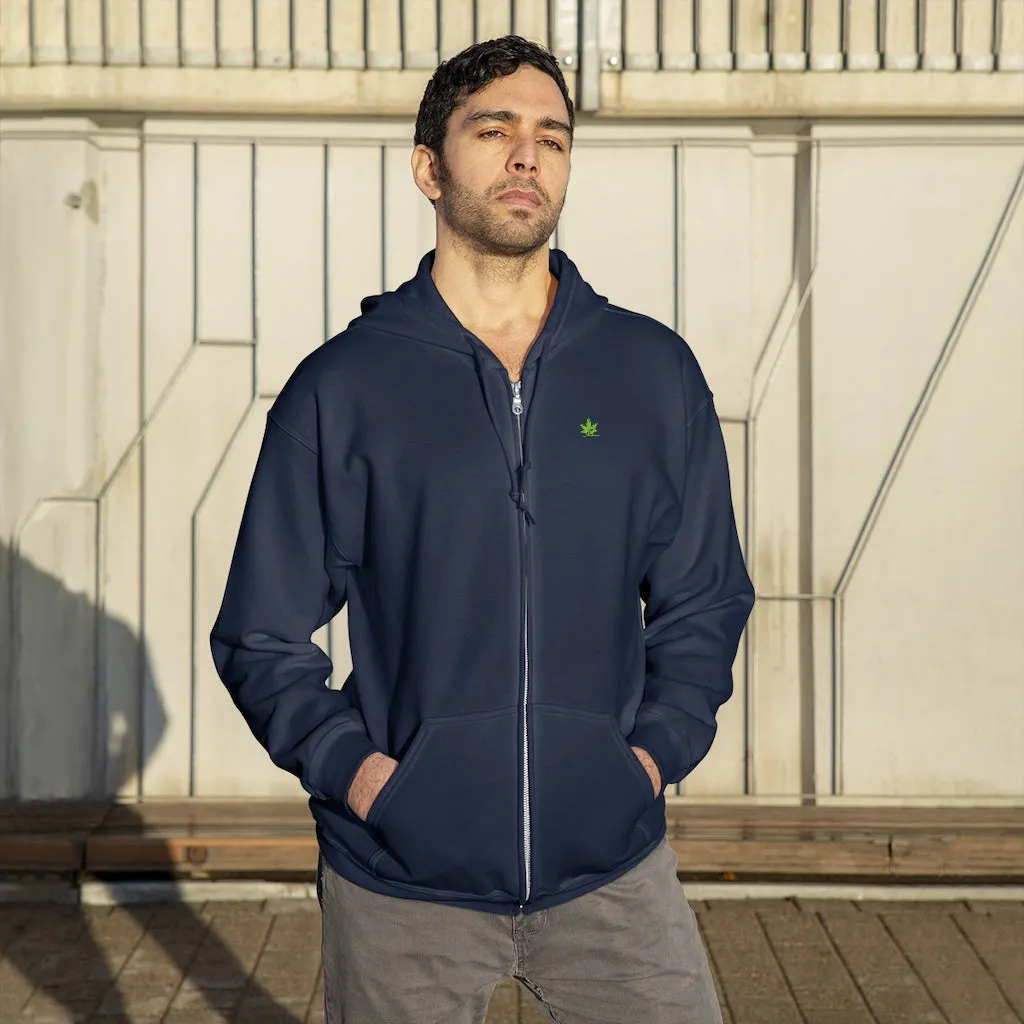 Cannafit Unisex Zip Up Hoodie