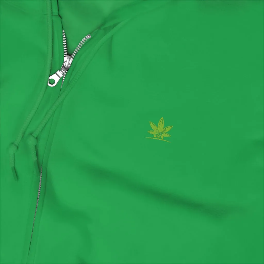 Cannafit Unisex Zip Up Hoodie