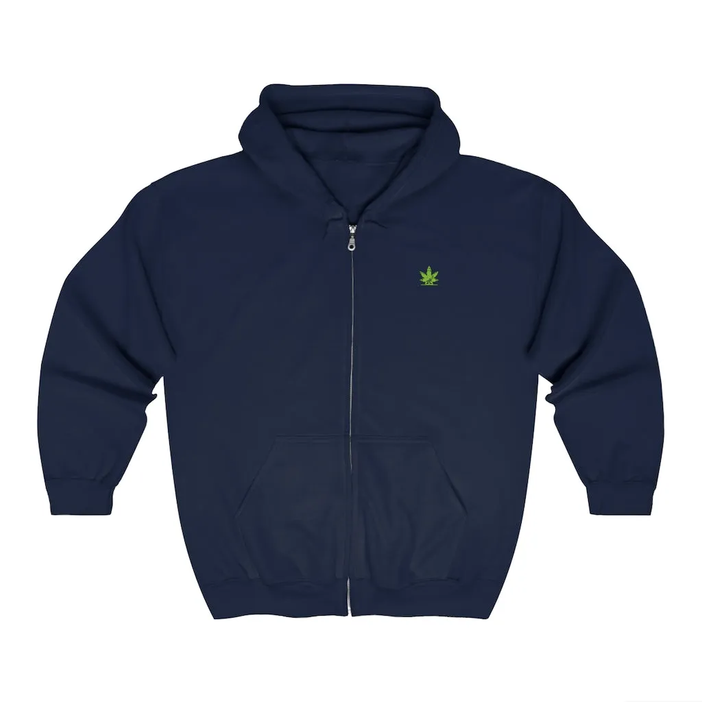 Cannafit Unisex Zip Up Hoodie