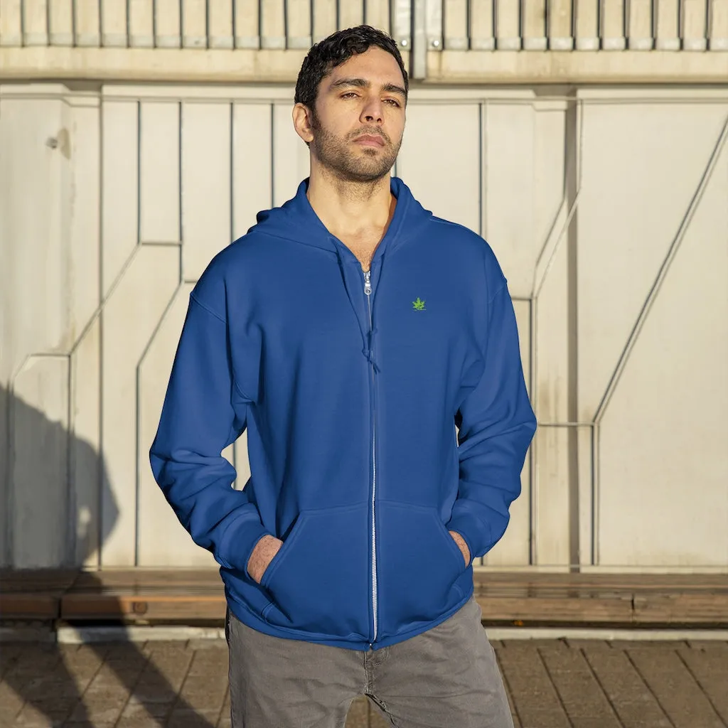 Cannafit Unisex Zip Up Hoodie