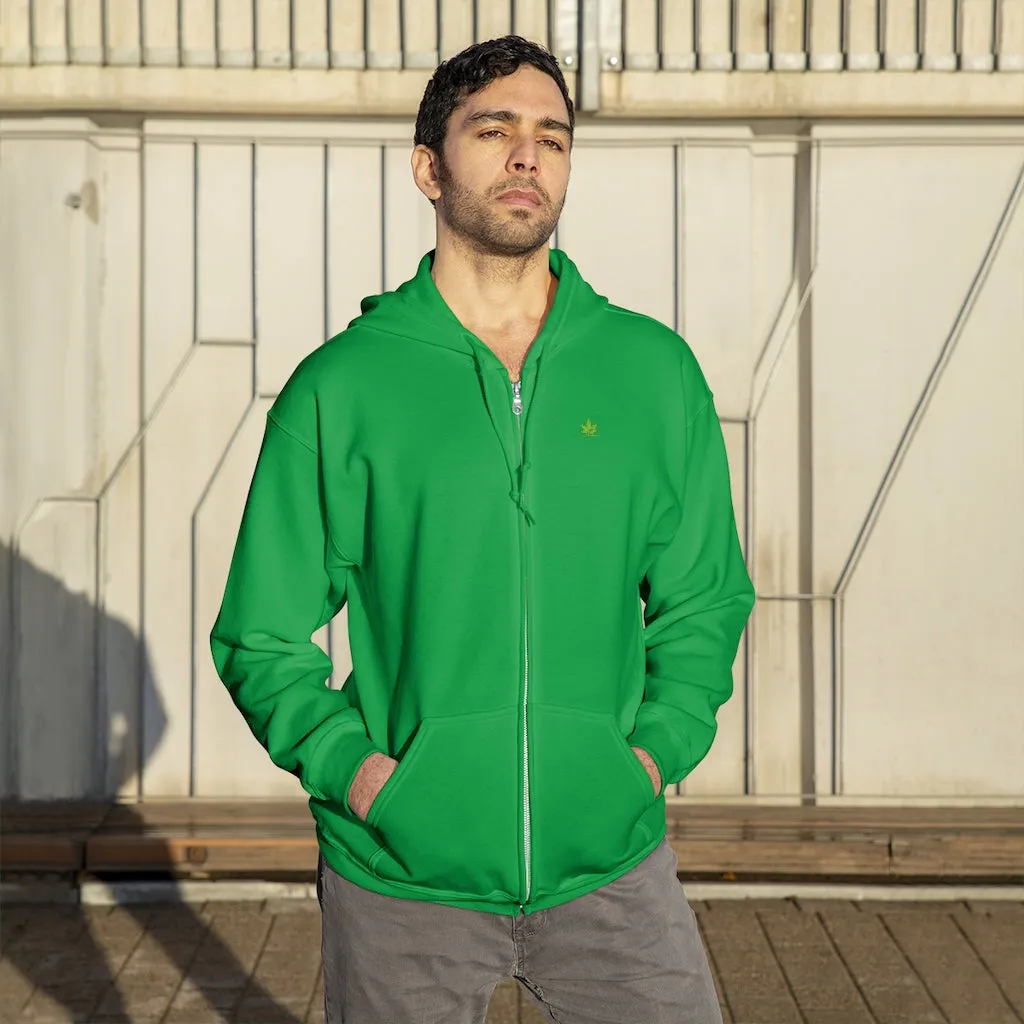 Cannafit Unisex Zip Up Hoodie