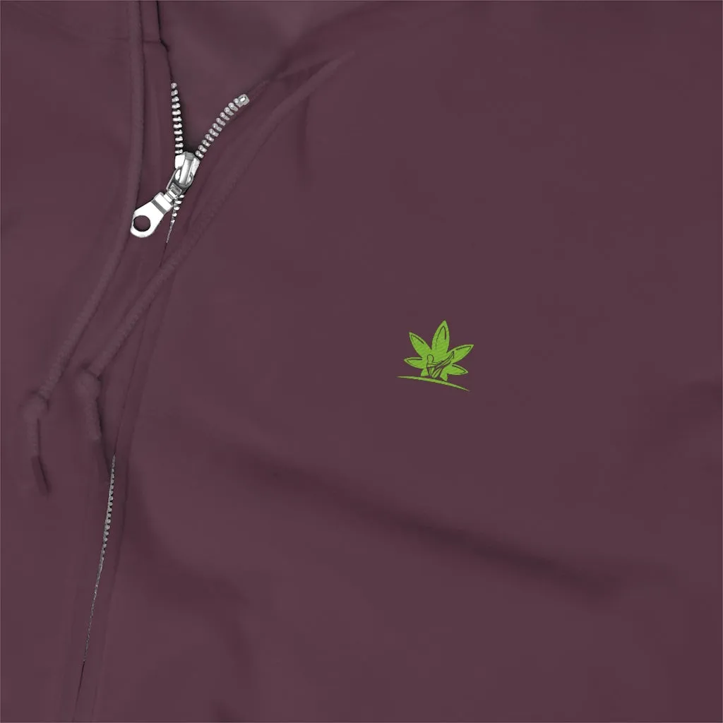 Cannafit Unisex Zip Up Hoodie