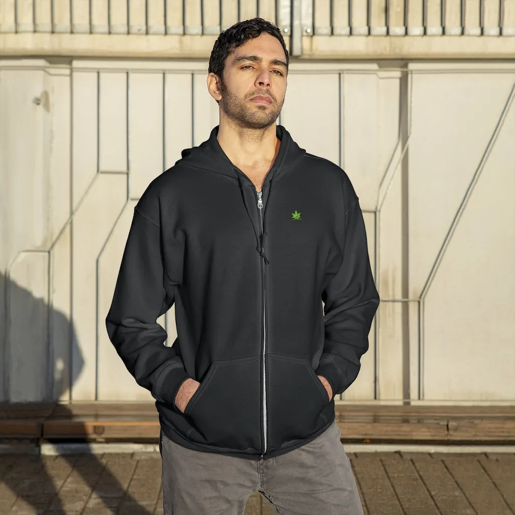 Cannafit Unisex Zip Up Hoodie