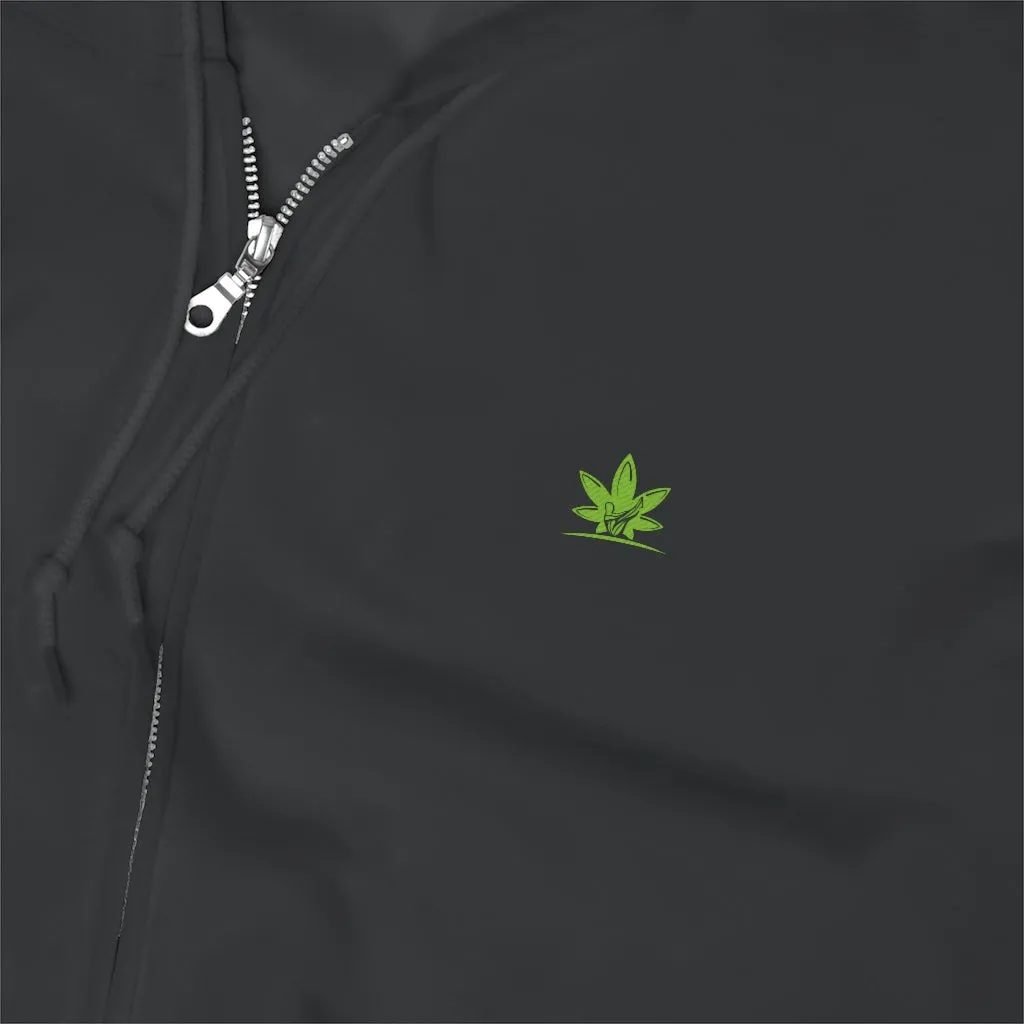 Cannafit Unisex Zip Up Hoodie
