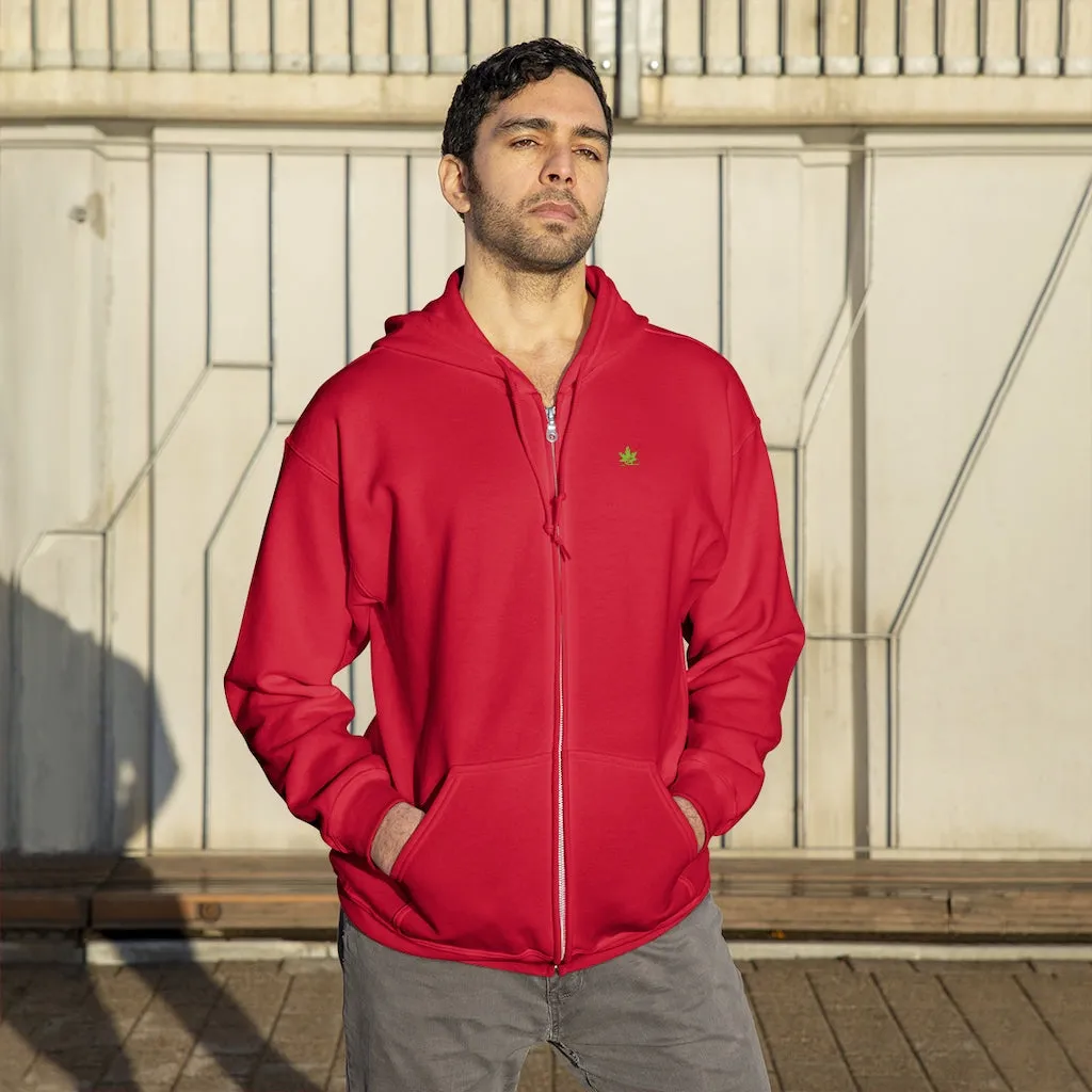 Cannafit Unisex Zip Up Hoodie