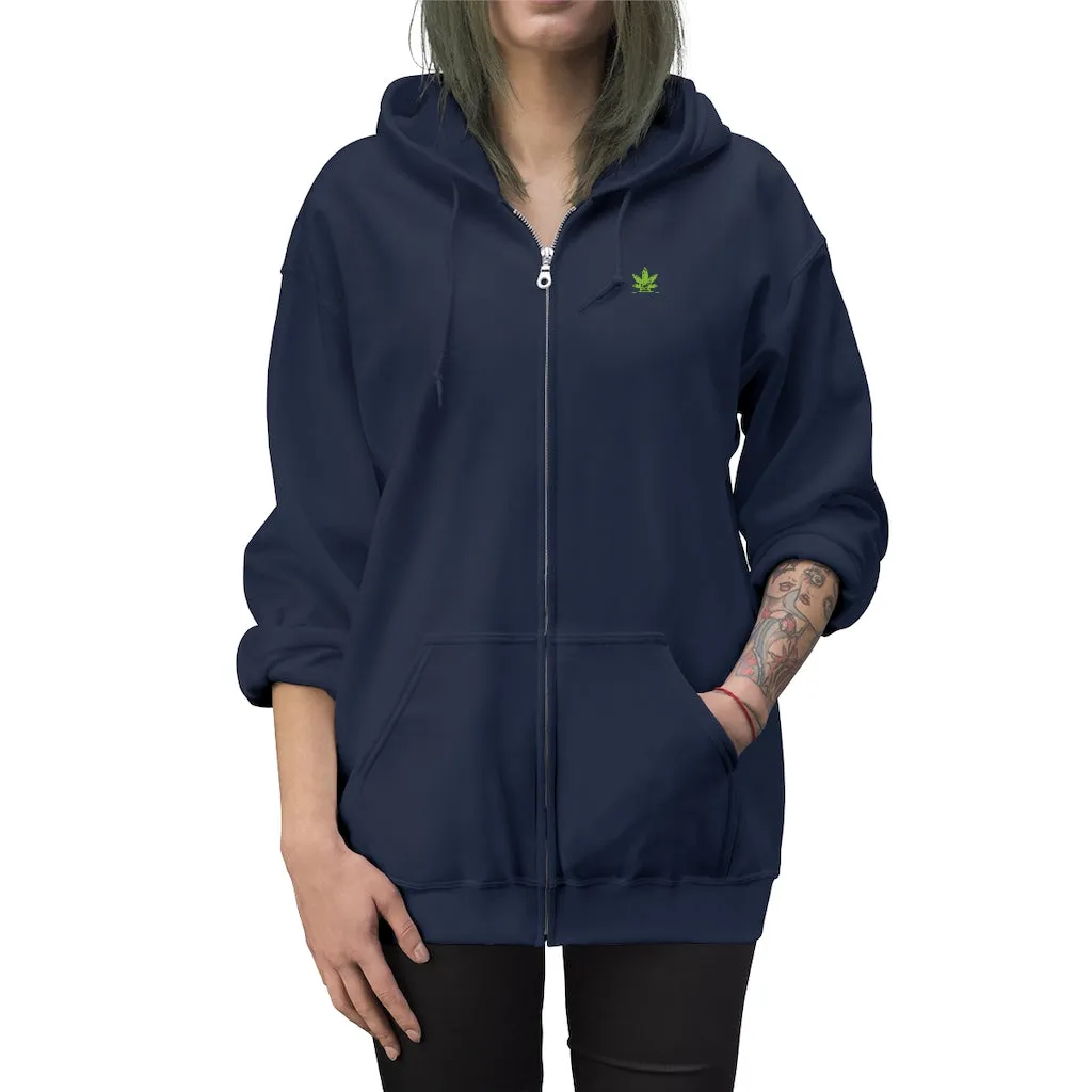 Cannafit Unisex Zip Up Hoodie