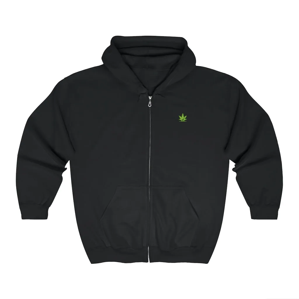 Cannafit Unisex Zip Up Hoodie