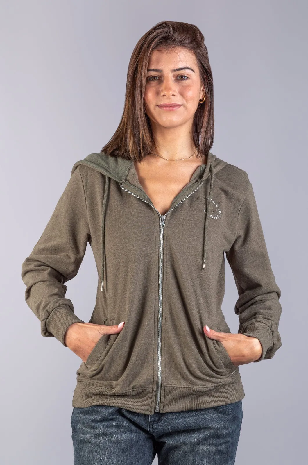 Chantelee - Ladies Hooded Zip Thru