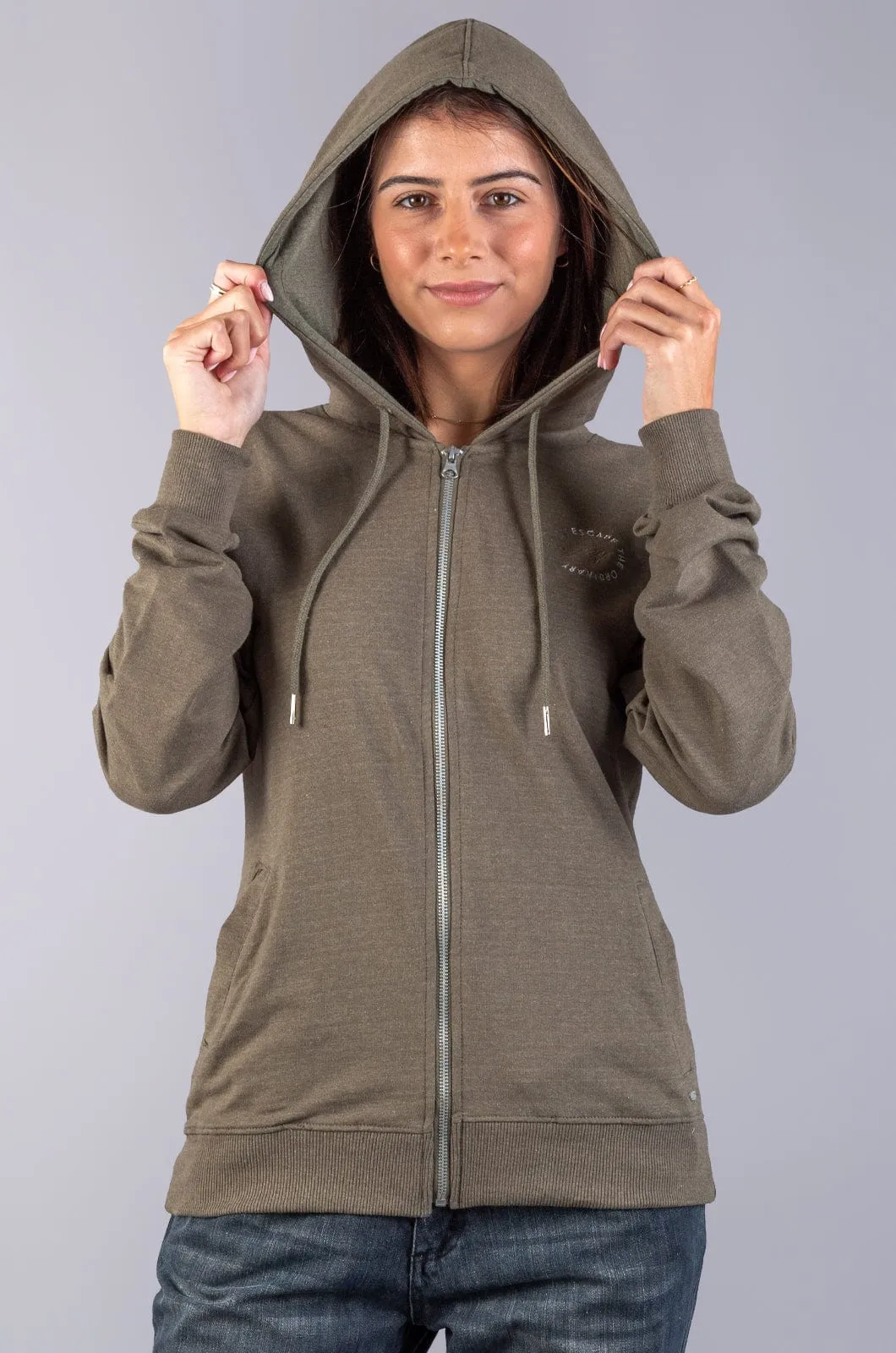 Chantelee - Ladies Hooded Zip Thru