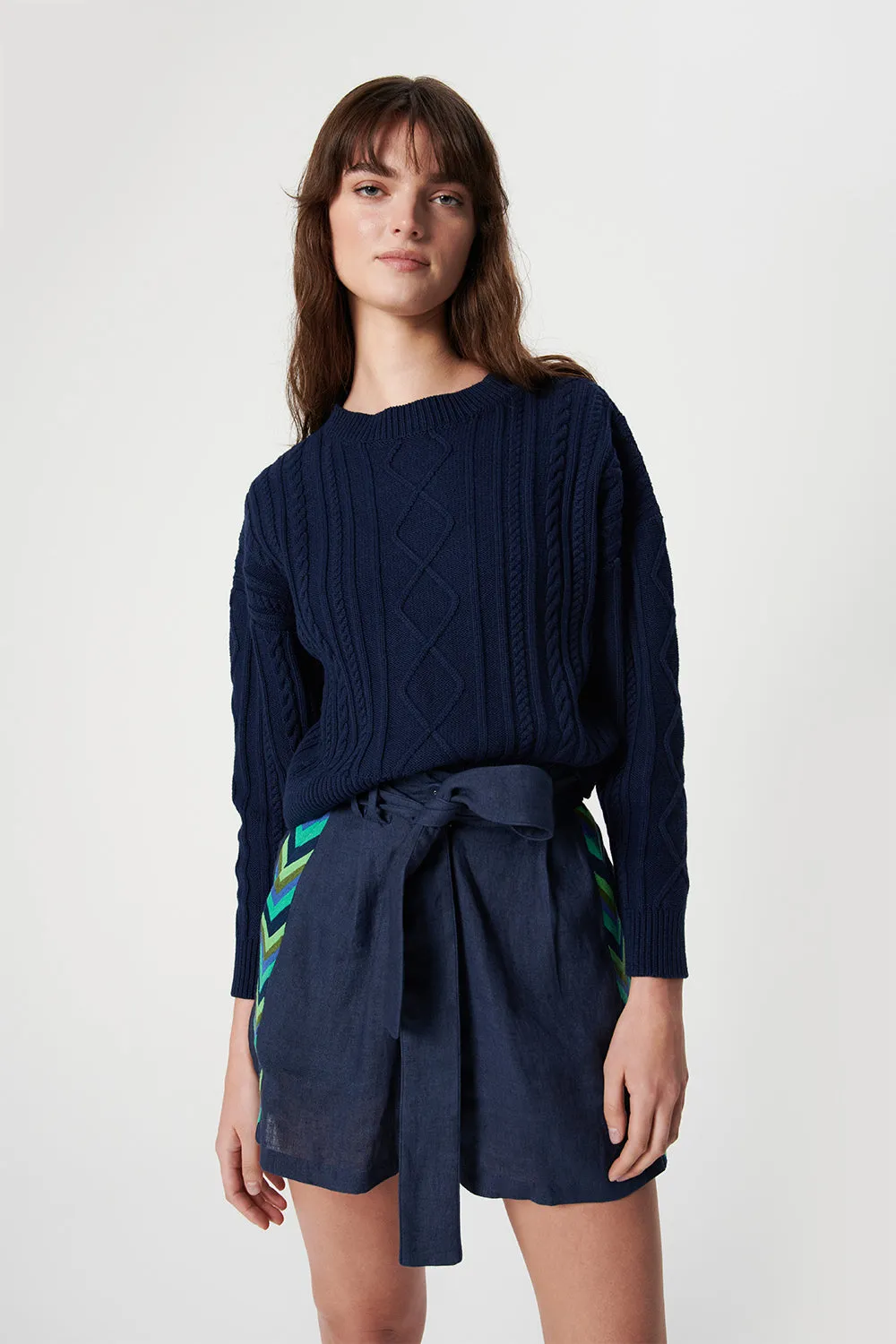 Chufy Ingrid Embroidered Shorts