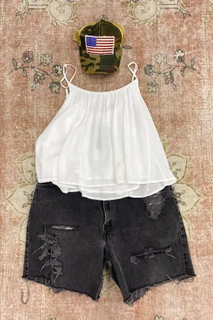 Custom Vintage Denim Shorts