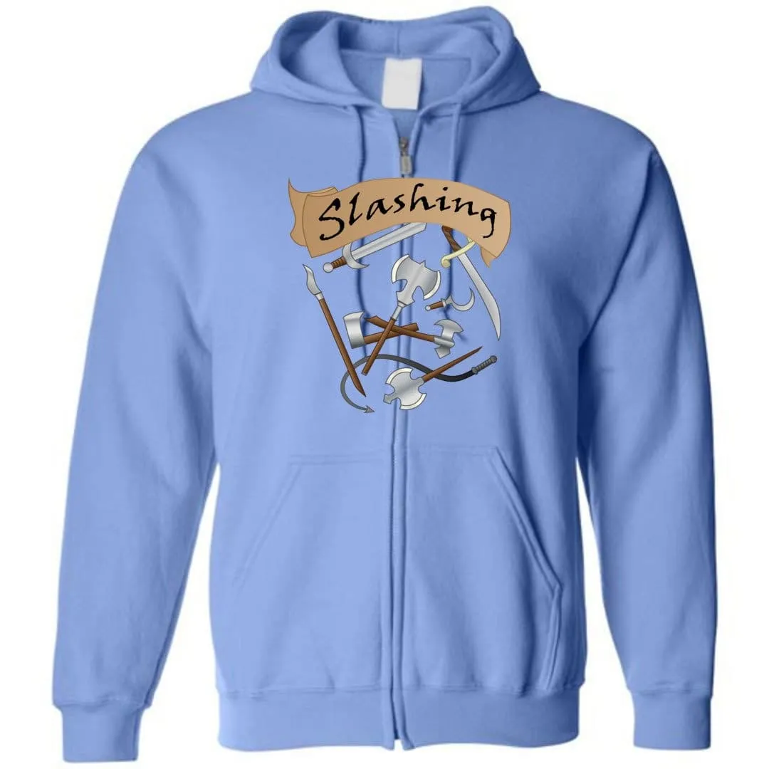 D&D What's Your Damage? Slashing Unisex Zip Hoodie
