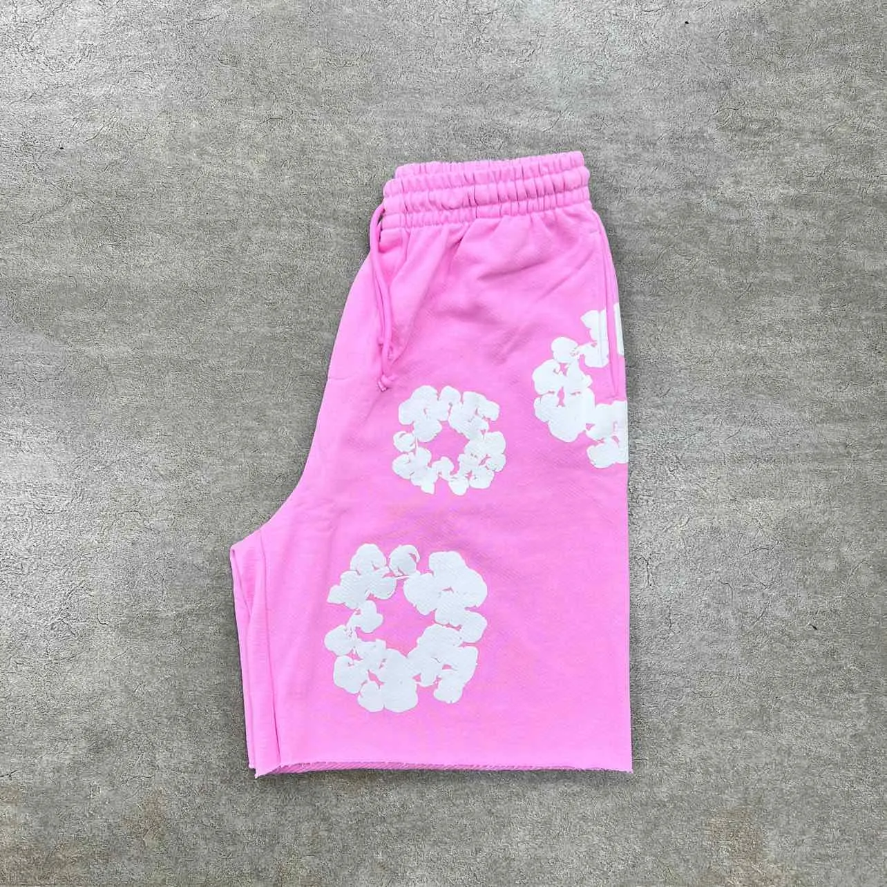 Denim Tears Shorts "COTTON WREATH" Pink New Size L