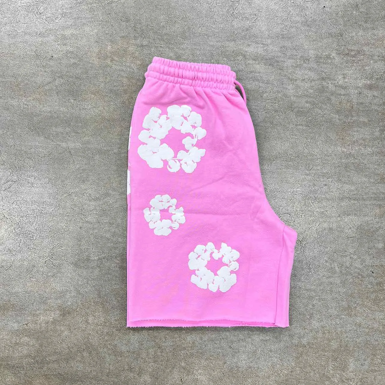 Denim Tears Shorts "COTTON WREATH" Pink New Size L