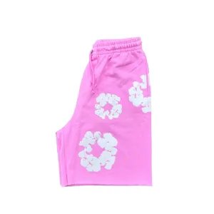 Denim Tears Shorts "COTTON WREATH" Pink New Size L
