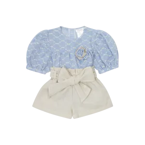 Deolinda 25832 Positano Blouse and Shorts In Stock Now