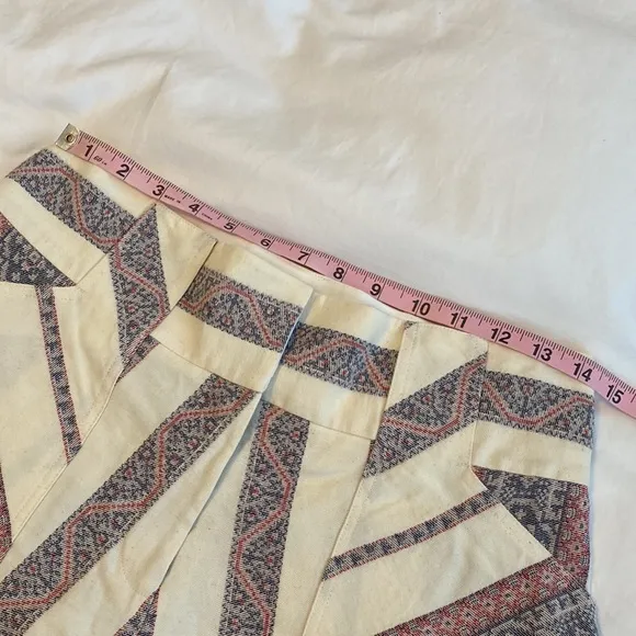 Derek Lam 10 Crosby High Waisted Mini Shorts NWT 8