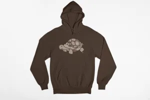 Desert Camo Turtle Hoodie [Brown]
