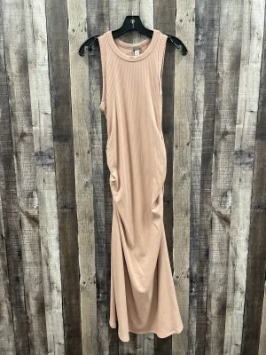 Dress Casual Maxi By A New Day In Tan, Size: M