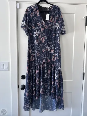 Dress Casual Maxi By Clothes Mentor In Blue, Size: L