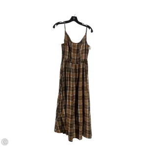 Dress Casual Maxi By Clothes Mentor In Plaid Pattern, Size: M
