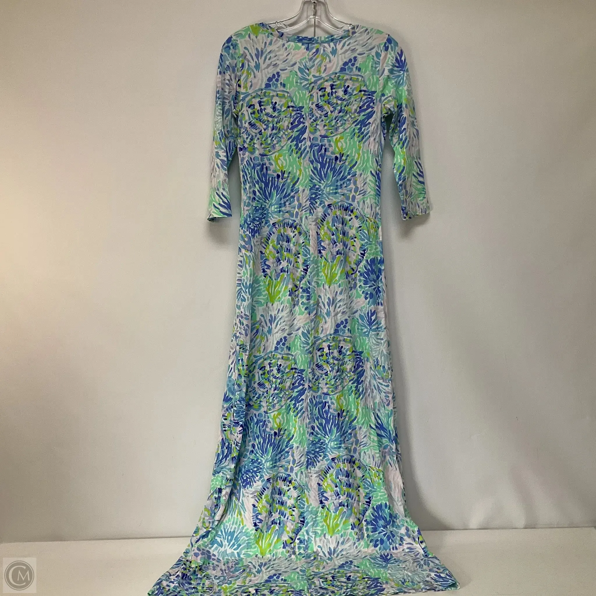 Dress Casual Maxi By Lilly Pulitzer In Blue, Size: Xxs