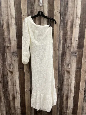 Dress Casual Maxi By Shein In White, Size: S