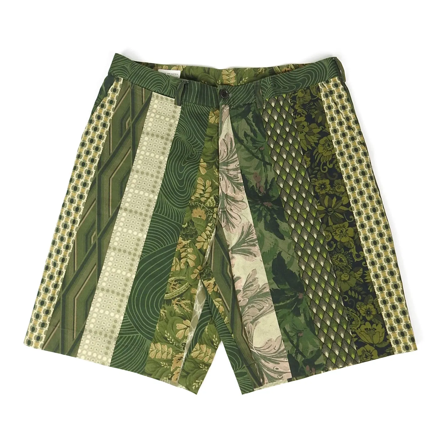 Dries Van Noten Patterned Shorts Size 50