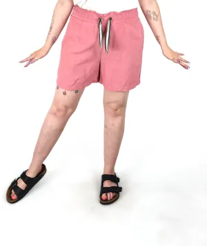 Elm pink linen shorts size 12