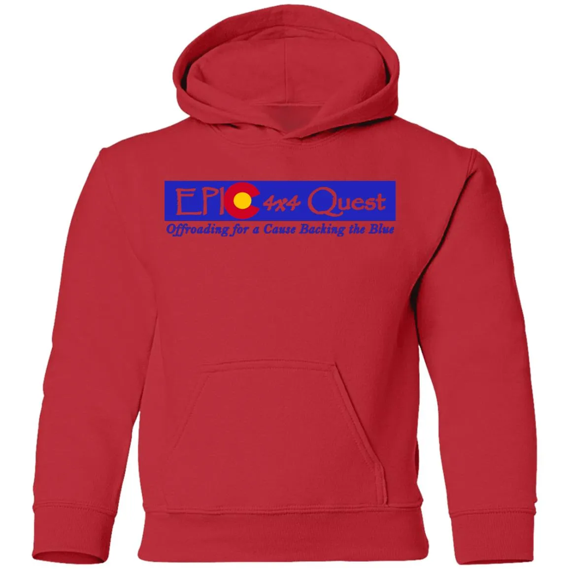 EPIC CO G185B Youth Pullover Hoodie