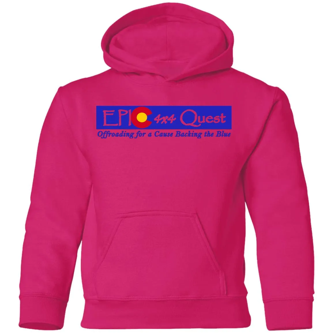 EPIC CO G185B Youth Pullover Hoodie