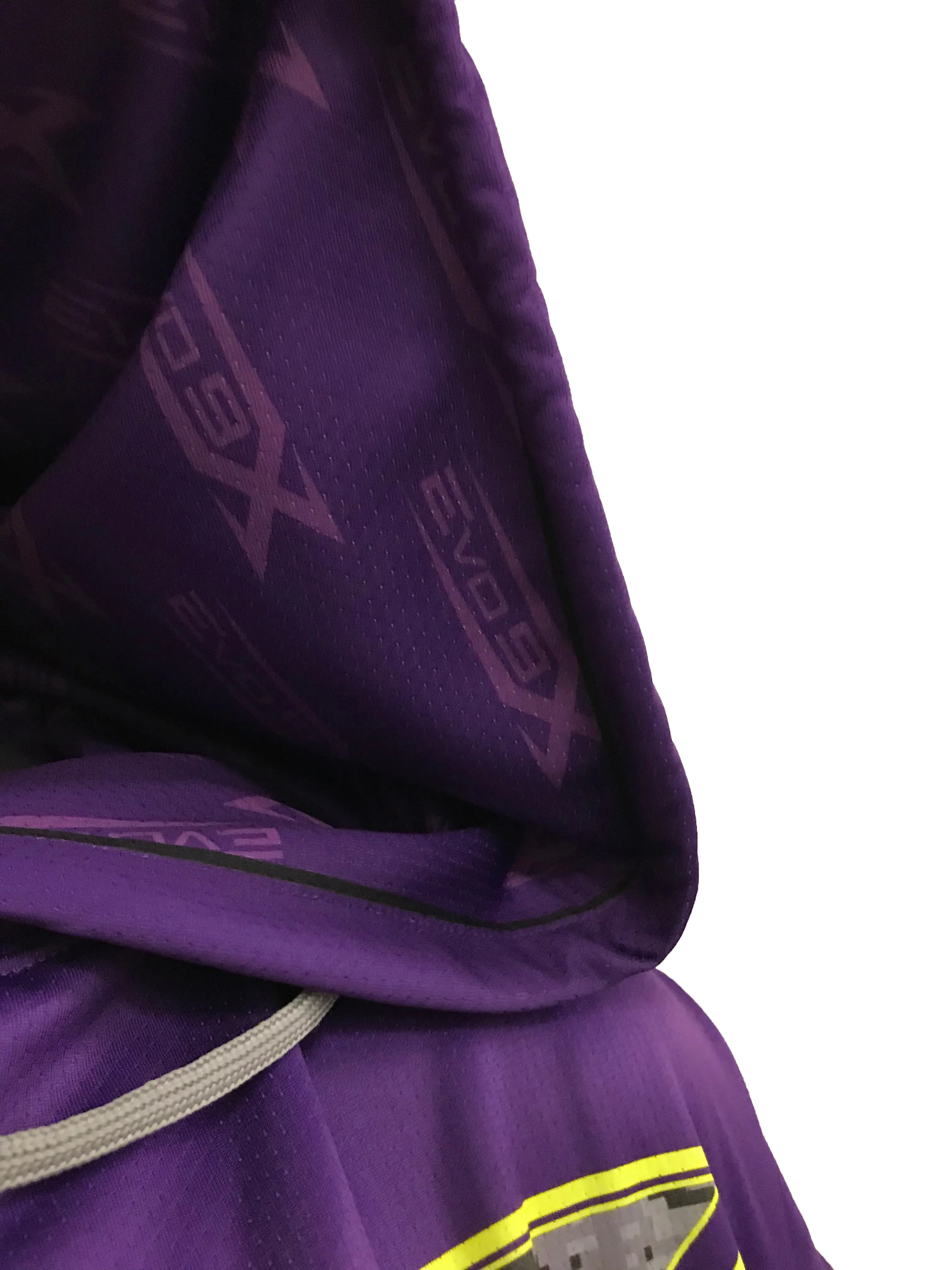 Evo9x EVOLUTION OF A CHAMPION Full Dye Sublimated Hoodie Purple
