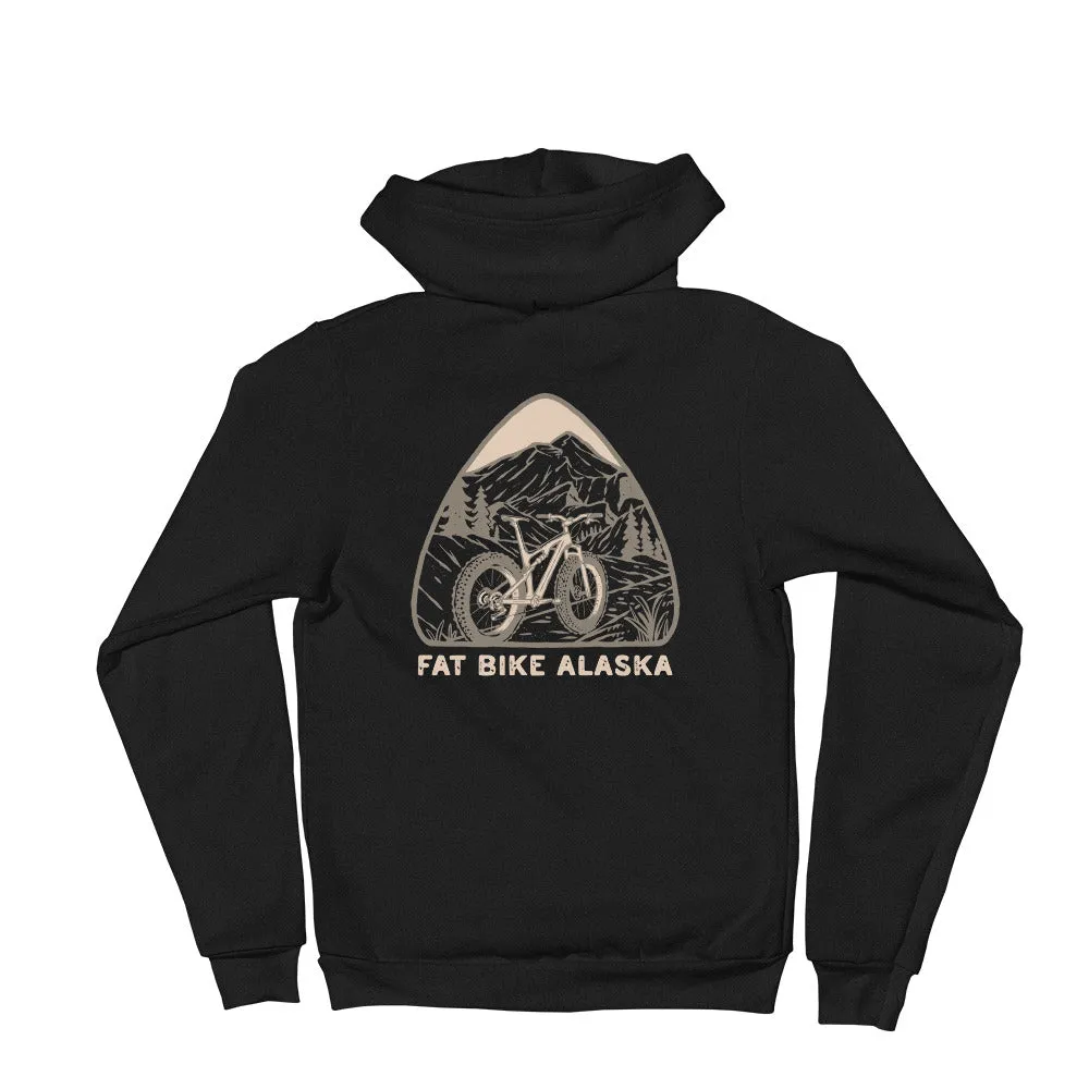Fat Bike AK Mountains Full-Zip Hoodie