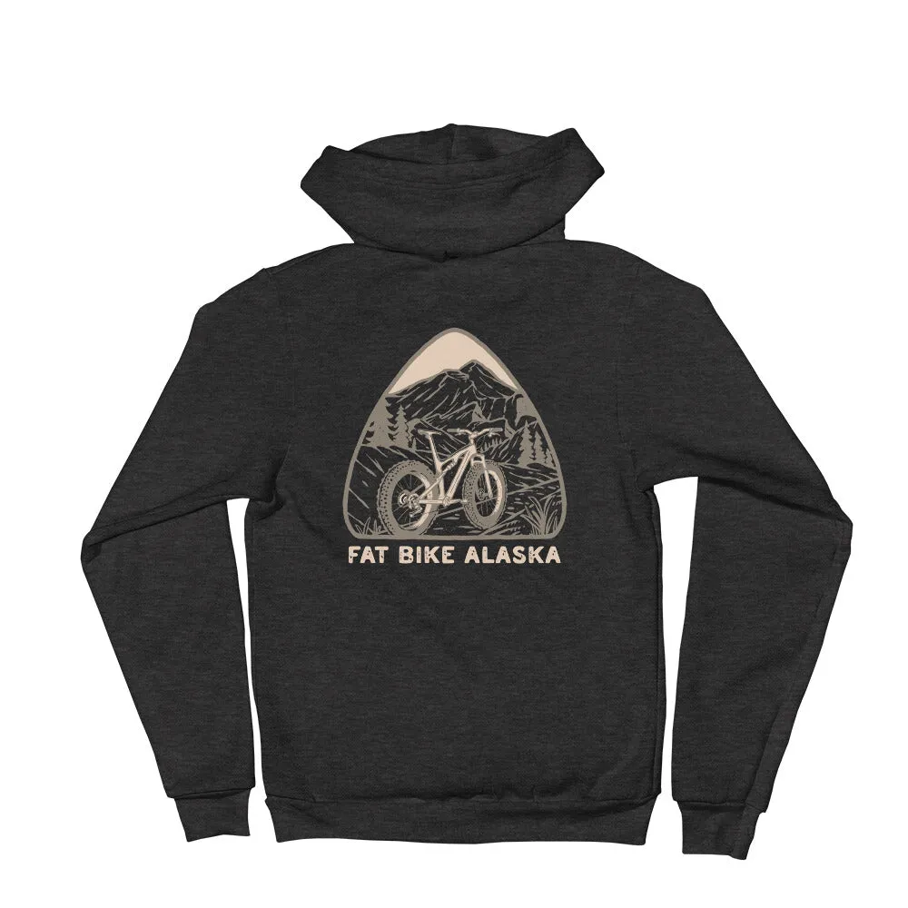 Fat Bike AK Mountains Full-Zip Hoodie