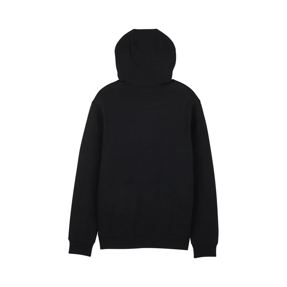 FOX HEAD FLEECE PULLOVER HOODY [BLACK/BLACK]