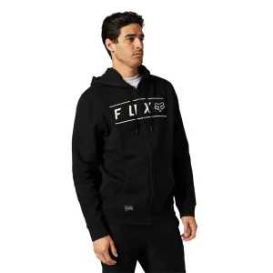FOX PINNACLE ZIP FLEECE HOODY [BLACK]