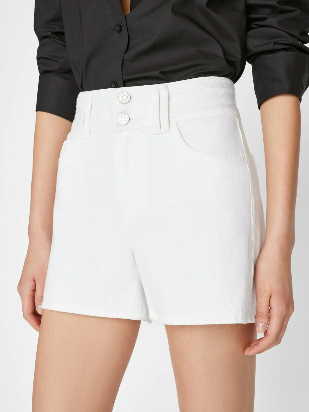 Frame - Triple Binding Short - Blanc