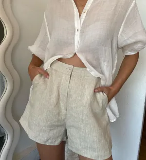 Georgia Linen Shorts
