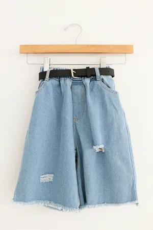 GIRL JEAN SHORTS | KIDS SIZE 4-6X