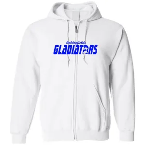 Goldenfields Gladiators Unisex Zip Hoodie