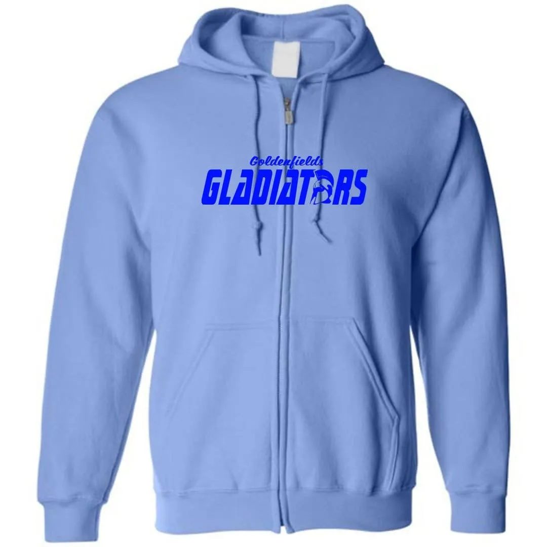 Goldenfields Gladiators Unisex Zip Hoodie