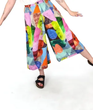 Gorman colourful wide leg pants size 12