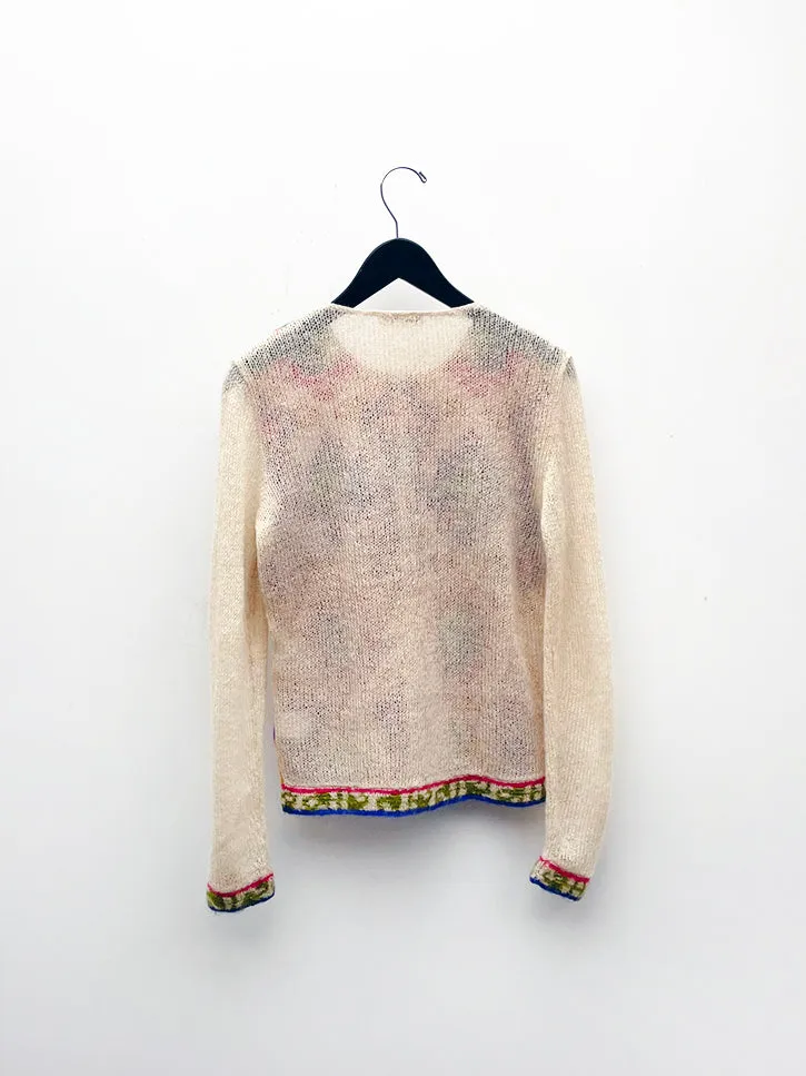 Gossip Shop Kyoichi Fujita Cut Out Cardigan