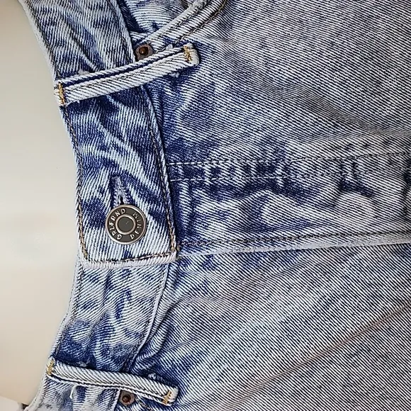 Grlfrnd Helena Short Women's Light Blue Denim Shorts Size 28