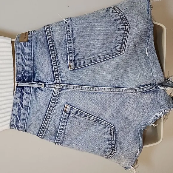 Grlfrnd Helena Short Women's Light Blue Denim Shorts Size 28